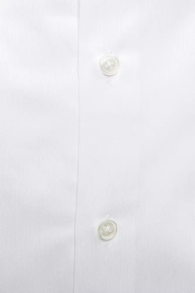 Robert Friedman White Cotton Men's Shirt -   -  Robert Friedman.