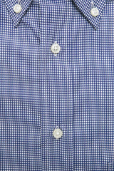 Robert Friedman Blue Cotton Men Shirt -   -  Robert Friedman.