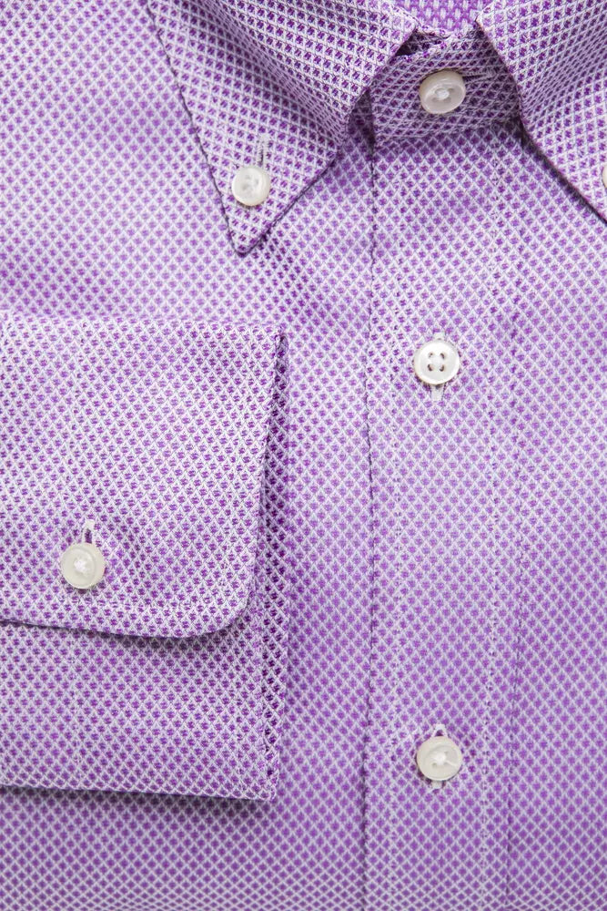 Robert Friedman Multicolor Cotton Men Shirt -   -  Robert Friedman.