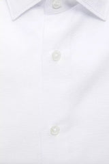 Robert Friedman White Cotton Men's Shirt -   -  Robert Friedman.