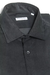 Robert Friedman Black Cotton Men Shirt -   -  Robert Friedman.