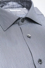 Robert Friedman Blue Cotton Men's Shirt -   -  Robert Friedman.