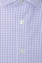 Robert Friedman Burgundy Cotton Men Shirt -   -  Robert Friedman.