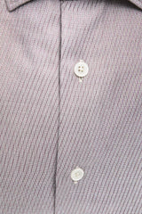 Robert Friedman Beige Cotton Men Shirt -   -  Robert Friedman.