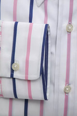 Robert Friedman White Cotton Men Shirt -   -  Robert Friedman.