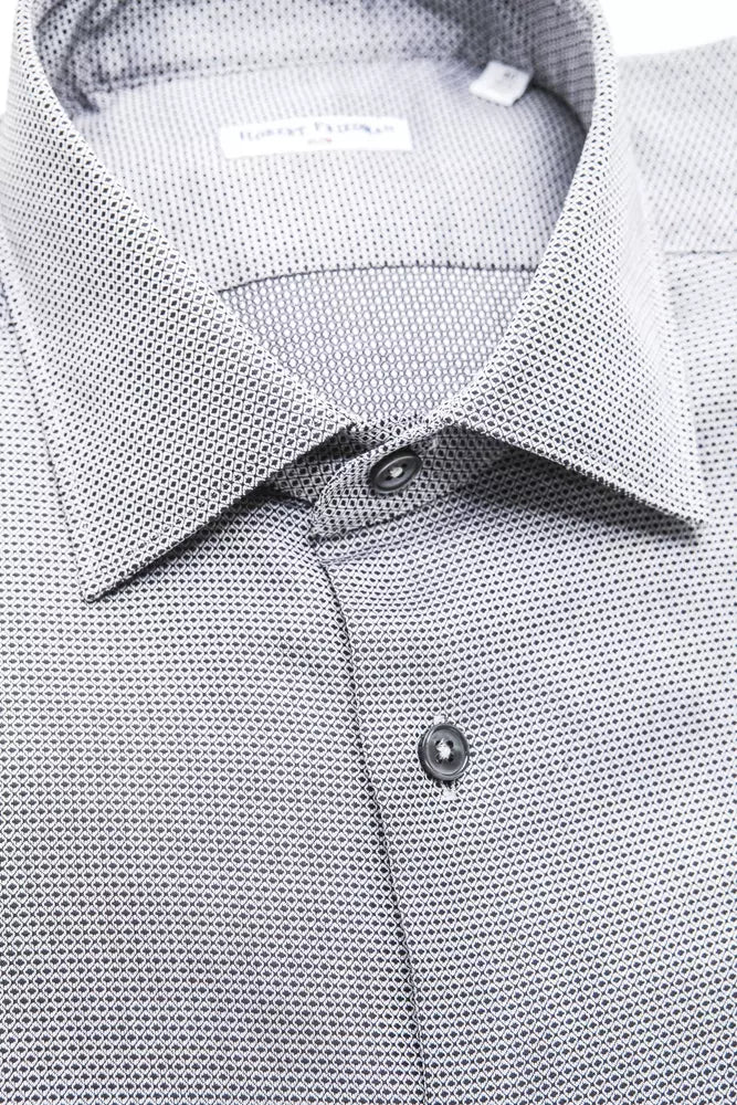 Robert Friedman Beige Cotton Men Shirt -   -  Robert Friedman.