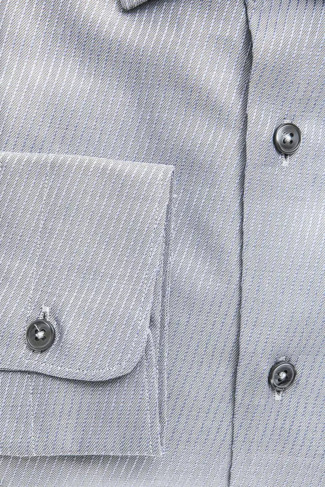Robert Friedman Beige Cotton Men Shirt -   -  Robert Friedman.