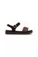 Péché Originel Gold Textile Women Sandal -   -  Péché Originel.