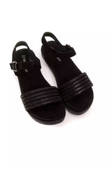 Péché Originel Black Textile Women Sandal -   -  Péché Originel.
