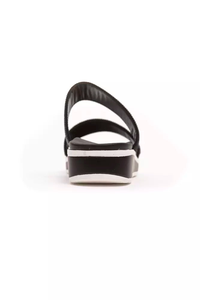 Péché Originel Chic Rhinestone Twin-Strap Low Sandals -   -  Péché Originel.