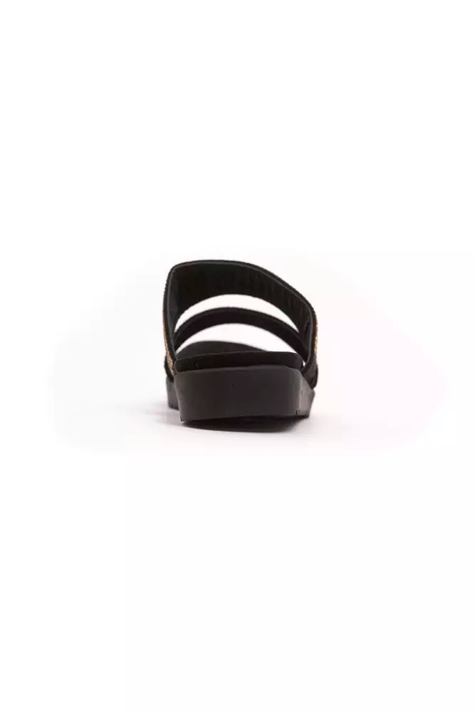 Péché Originel Gold Textile Women Sandal -   -  Péché Originel.