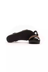 Péché Originel Gold Textile Women Sandal -   -  Péché Originel.