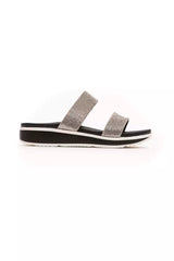 Péché Originel Silver Textile Women Sandal -   -  Péché Originel.
