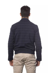 Verri Blue Wool Men Jacket -   -  Verri.