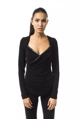 BYBLOS Black Viscose Women Top -   -  BYBLOS.