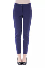 BYBLOS Blue Polyester Women Pants -   -  BYBLOS.