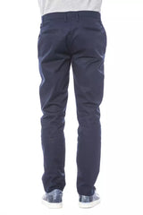 Verri Blue Polyester Men Pant -   -  Verri.