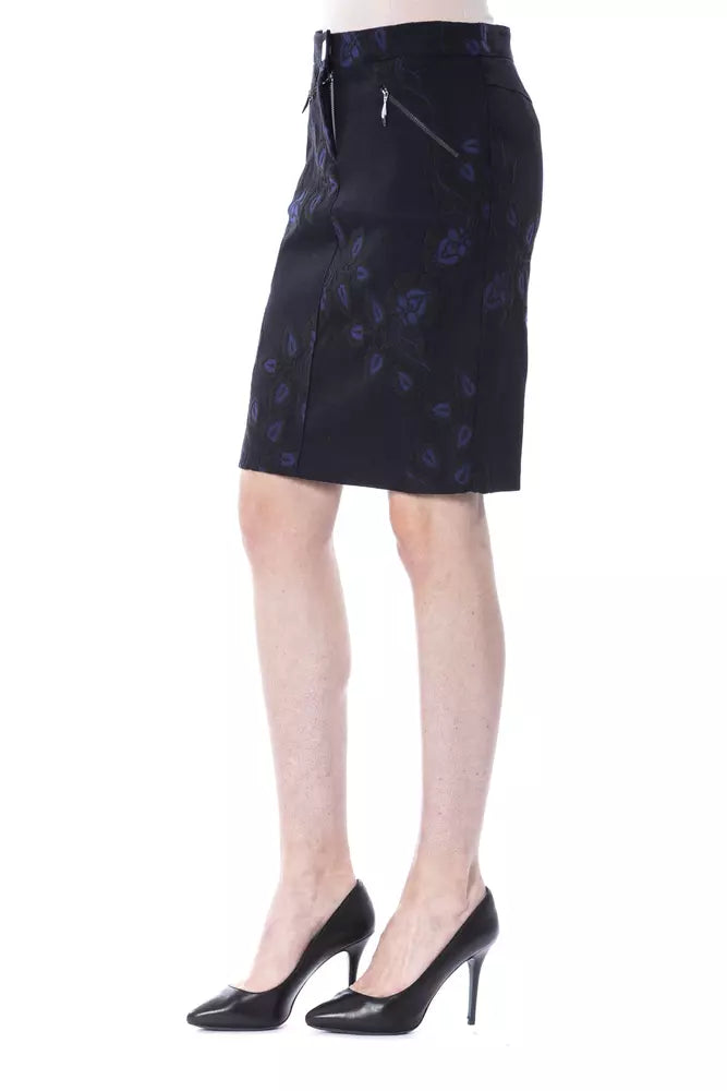 BYBLOS Blue Cotton Women Skirt -   -  BYBLOS.