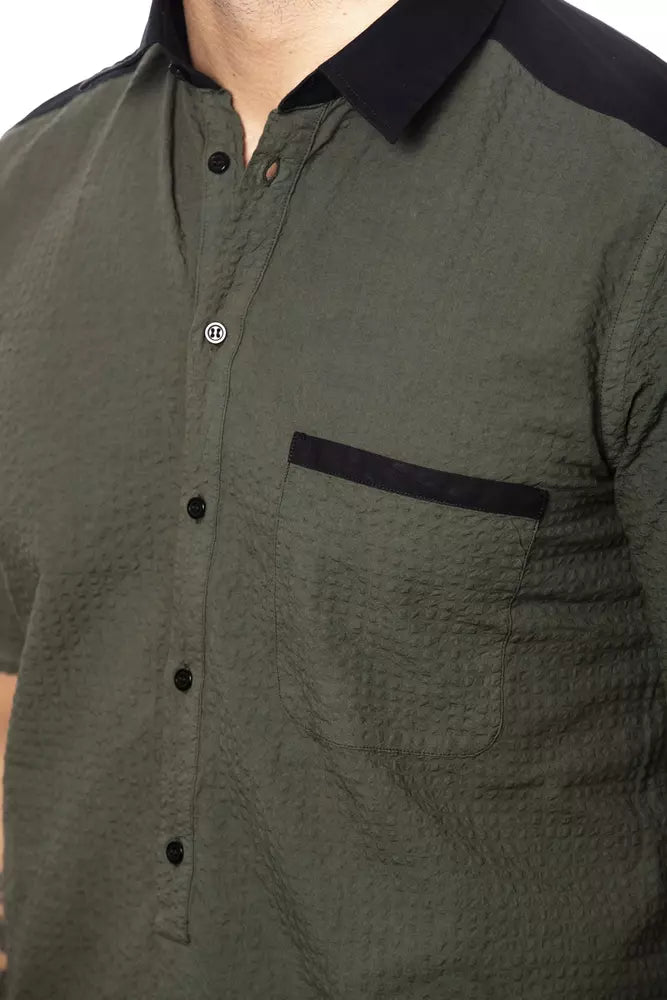 Verri Army Cotton Men Shirt -   -  Verri.