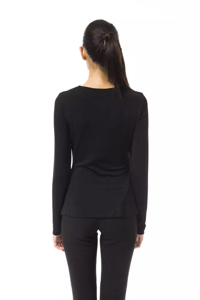 BYBLOS Black Viscose Women Top -   -  BYBLOS.