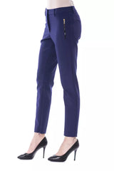 BYBLOS Blue Polyester Women Pants -   -  BYBLOS.
