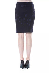 BYBLOS Blue Cotton Women Skirt -   -  BYBLOS.