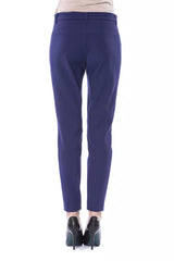 BYBLOS Blue Polyester Women Pants -   -  BYBLOS.