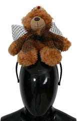 Dolce & Gabbana Teddy Bear Gold Crystal  Crown Tiara Diadem Hair Band -   -  Dolce & Gabbana.