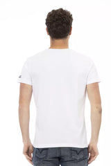 Trussardi Action White Cotton Men's T-Shirt -   -  Trussardi Action.