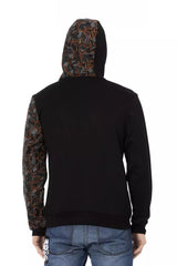 Automobili Lamborghini Black Cotton Men's Hooded Sweater -   -  Automobili Lamborghini.