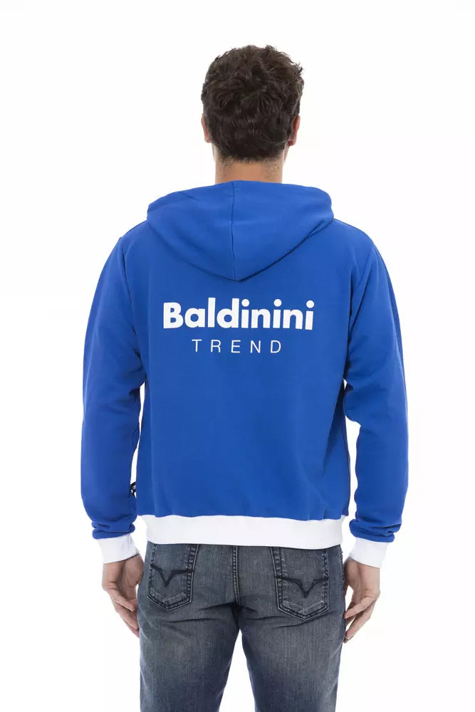 Baldinini Trend Blue Wool Men Sweater -   -  Baldinini Trend.