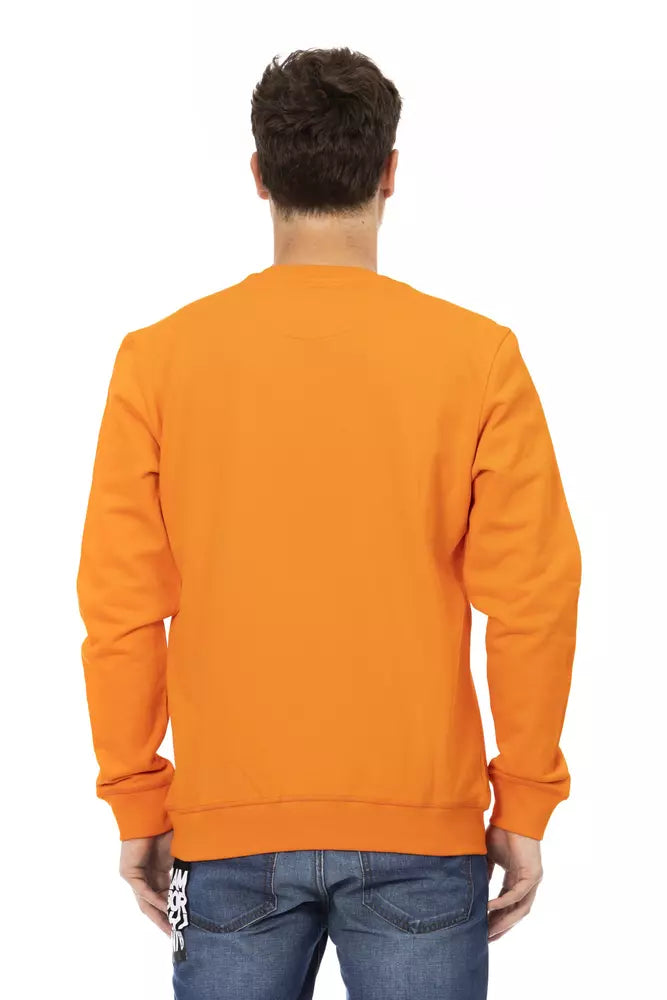 Automobili Lamborghini Orange Cotton Men Sweater -   -  Automobili Lamborghini.