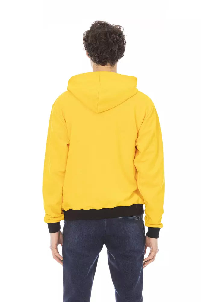 Baldinini Trend Yellow Cotton Men Sweater -   -  Baldinini Trend.