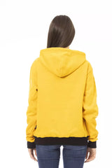 Baldinini Trend Yellow Cotton Women Hoodie -   -  Baldinini Trend.
