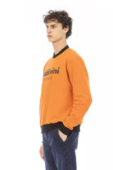 Baldinini Trend Orange Cotton Men Sweater -   -  Baldinini Trend.