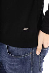 Baldinini Trend Black Fabric Men Sweater -   -  Baldinini Trend.