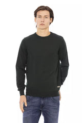 Baldinini Trend Green Fabric Men Sweater -   -  Baldinini Trend.
