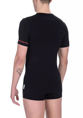 Bikkembergs Black Cotton Men T-Shirt -   -  Bikkembergs.