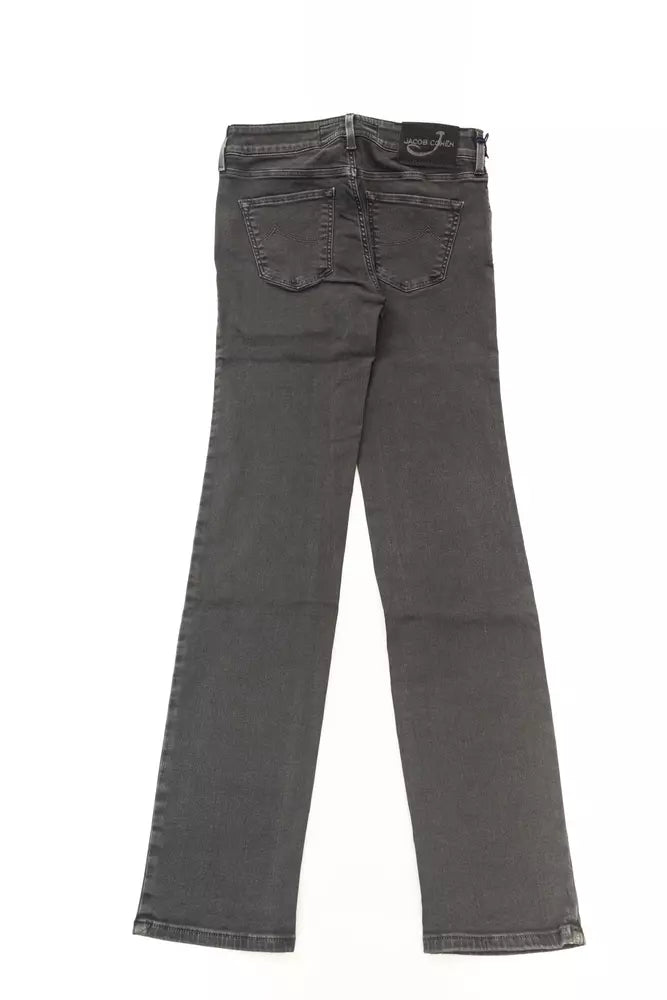 Jacob Cohen Black Cotton Women Jeans -   -  Jacob Cohen.