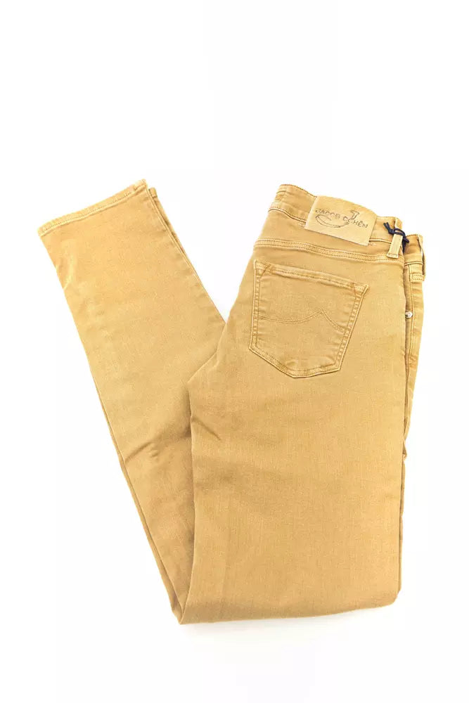 Jacob Cohen Beige Cotton Women Jeans -   -  Jacob Cohen.