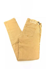 Jacob Cohen Beige Cotton Women Jeans -   -  Jacob Cohen.