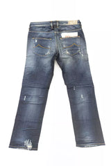 Jacob Cohen Blue Cotton Women's Jeans with Pony Skin Label -   -  Jacob Cohen.