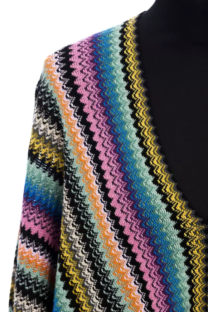 Missoni Multicolor Wool Women Poncho -   -  Missoni.