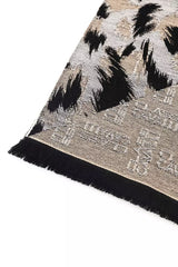 Cavalli Class Beige Wool Men Scarf -   -  Cavalli Class.