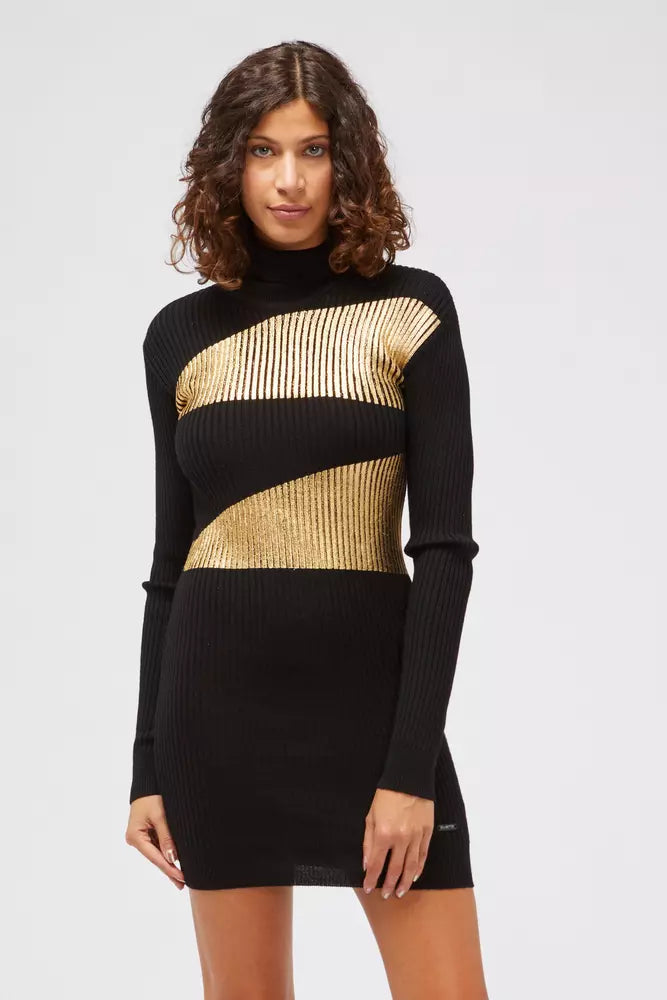 Custo Barcelona Black Viscose Women Dress -   -  Custo Barcelona.