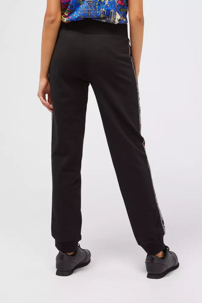 Custo Barcelona Black Cotton Women Sweatpant -   -  Custo Barcelona.