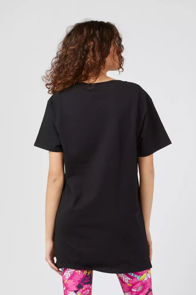 Custo Barcelona Black Cotton Women T-Shirt -   -  Custo Barcelona.