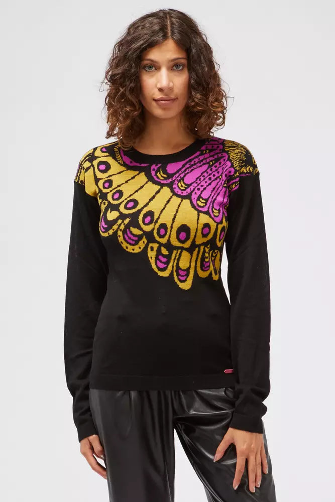Custo Barcelona Black Wool Women Sweater -   -  Custo Barcelona.