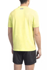 Bikkembergs Yellow Cotton Men T-Shirt -   -  Bikkembergs.