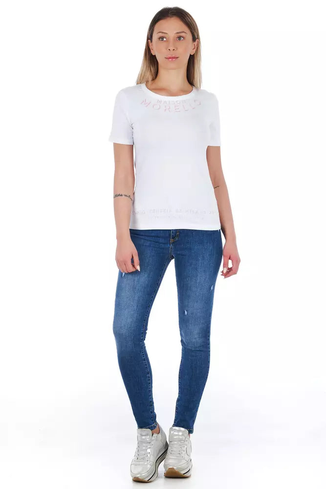 Frankie Morello Blue Other Fibres Women Jeans -   -  Frankie Morello.